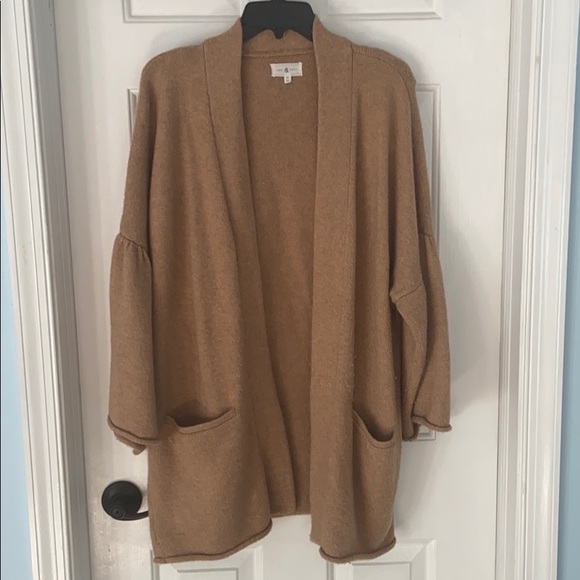LOFT Sweaters - Loft Lou and grey bell sleeve cardigan